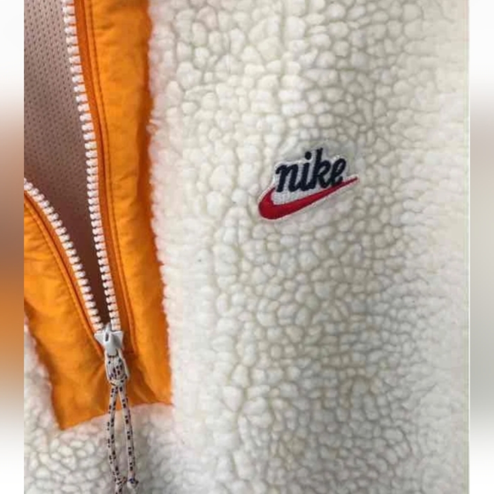 NIKE Unisex Multicolor Colorblock Long Sleeve Fleece Hoodie Anorak Jacket… - Picture 3 of 9